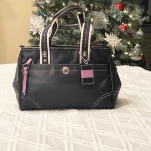 ⬇️🎁Authentic Coach Hampton sm tote handbag